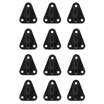 Benson Touwhaken Set - 12 Stuks - Kunststof - Inclusief Schroeven