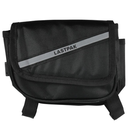 Lastpak Fiets Frametas - Met Telefoonvak - 19 x 13 x 16 cm - Reflecterend - Zwart