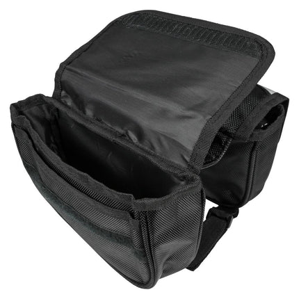 Lastpak Fiets Frametas - Met Telefoonvak - 19 x 13 x 16 cm - Reflecterend - Zwart