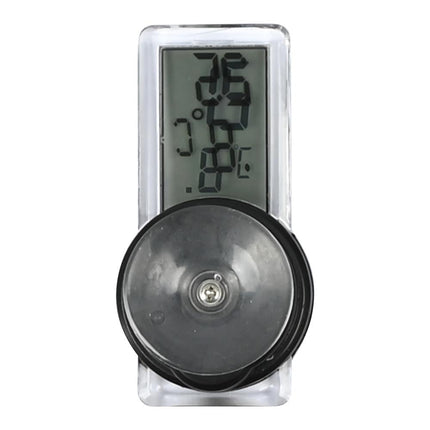 Benson Digitale Buitenthermometer met Zuignap - Compact - Zwart