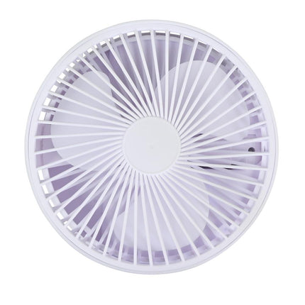 Benson Opvouwbare USB Ventilator - 3 Snelheden - Oplaadbaar - Wit