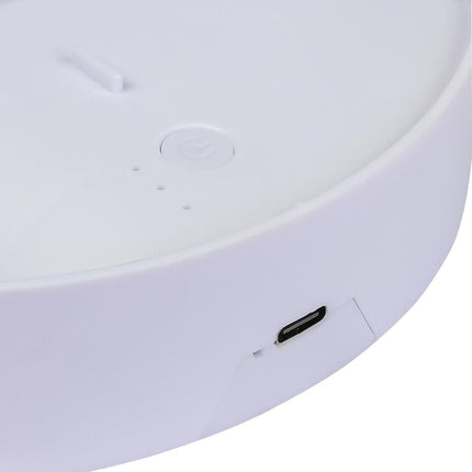 Benson Opvouwbare USB Ventilator - 3 Snelheden - Oplaadbaar - Wit