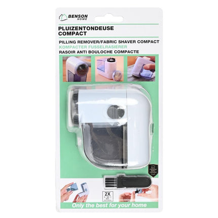 Benson Compacte Pluizentondeuse – Pluisverwijderaar – Voor Alle Stoffen
