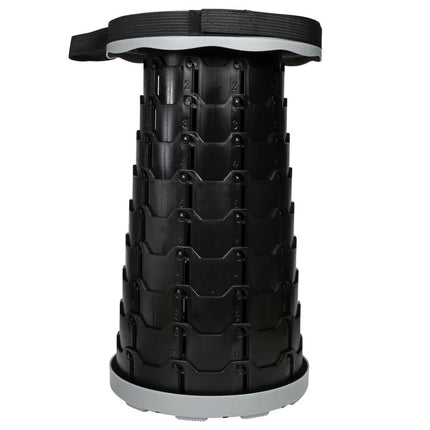Benson Opvouwbare Telescopische Kruk - Verstelbaar - ABS - Grijs - 6-46 cm
