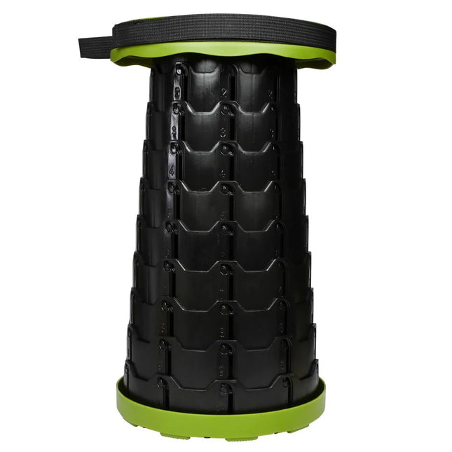 Benson Opvouwbare Kruk - Verstelbaar (6-46 cm) - Groen - Draagbaar