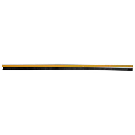 Benson Deur-Tochtstrip Borstel 100 cm - Aluminium Zilver - Inkortbaar