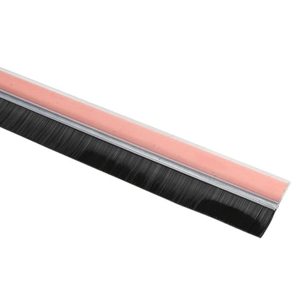 Benson Deur-Tochtstrip Borstel Transparant 100 cm - Zelfklevend - Inkortbaar