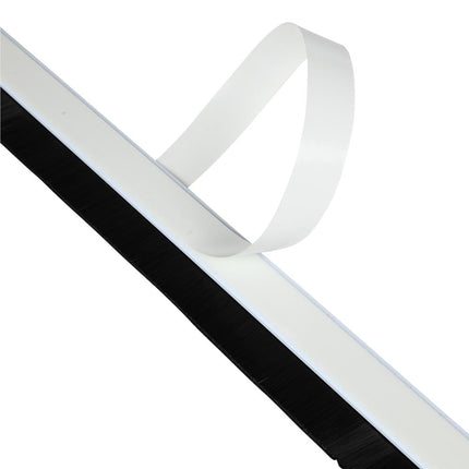 Benson Deur-Tochtstrip Borstel Wit 100 cm - Zelfklevend - Inkortbaar