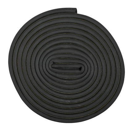 Benson Tochtstrip Rubber D-profiel Zwart - 2 x 3 Meter - 6 Meter Totaal