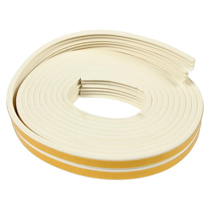 Benson Tochtstrip Rubber E-profiel Wit - 2 x 3 Meter - 6 Meter Totaal