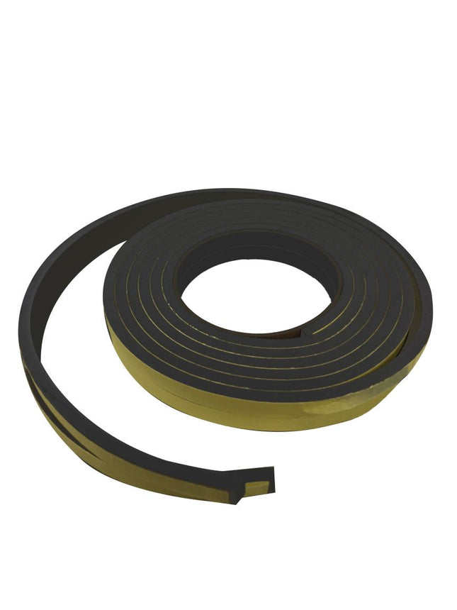 Benson EVA Tochtband Zwart 2 x 2.75 m - 5.5 Meter Totaal - Zelfklevend