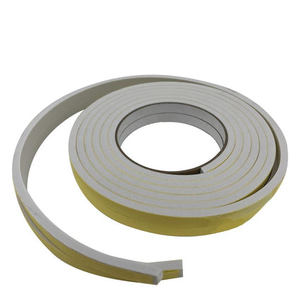 Benson EVA Tochtband Wit 2 x 2.75 m - 5.5 Meter Totaal - Voor Kieren 2-5 mm