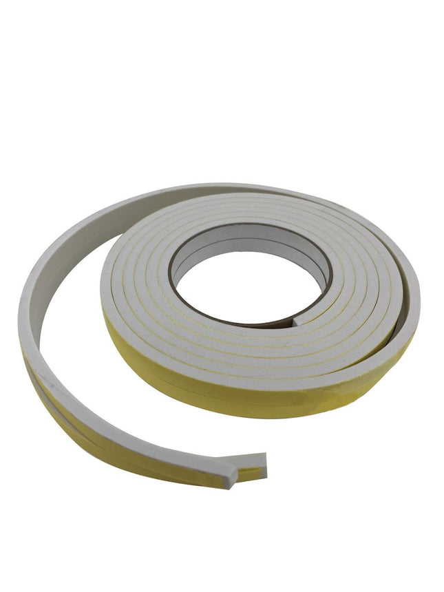 Benson EVA Tochtband Wit 2 x 2.75 m - 5.5 Meter Totaal - Voor Kieren 2-5 mm