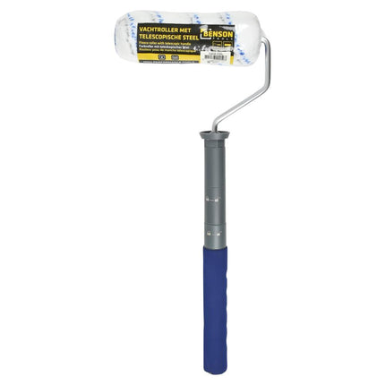 Benson Vachtroller met Telescopische Steel (45-85 cm) - 18 cm breed