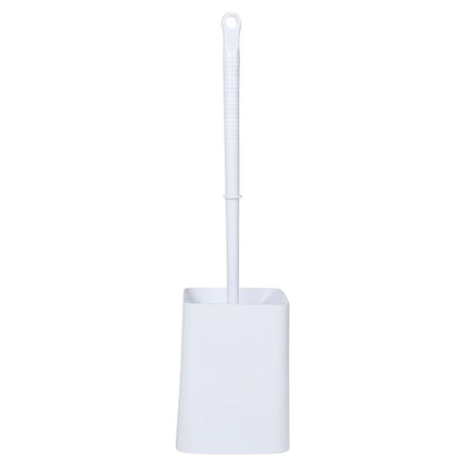 Benson Toiletborstel met Houder - Wit - Vierkant - 41 cm