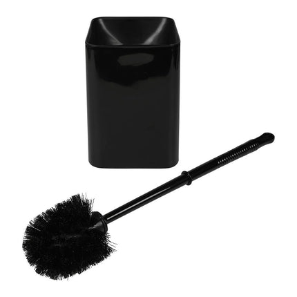 Benson Toiletborstel met Houder - Zwart - Vierkant - 41 cm
