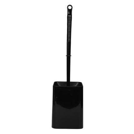 Benson Toiletborstel met Houder - Zwart - Vierkant - 41 cm