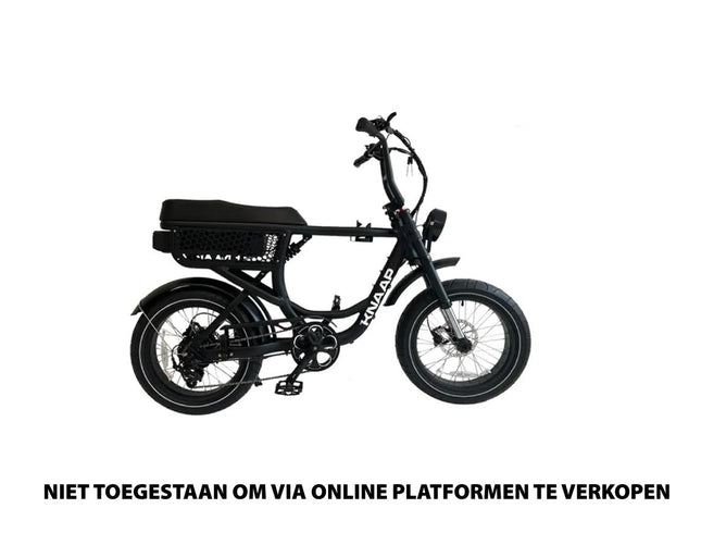 Knaap Fatbike Model BCN Black - 48V 20Ah - 250W