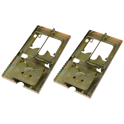 Benson Metalen Muizenval Jumbo - 17 x 9 cm - Ongediertebestrijding