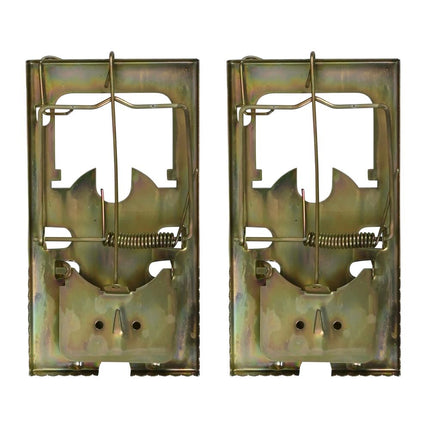 Benson Metalen Muizenval Jumbo - 17 x 9 cm - Ongediertebestrijding