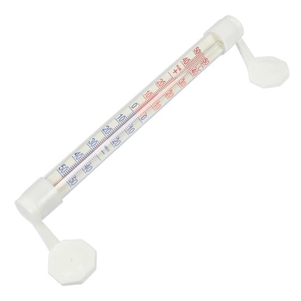 Benson Buitenthermometer met Zuignap - 21 cm - Wit