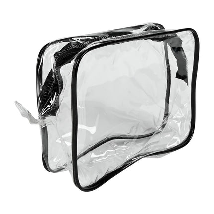 Benson Transparante Toilettas - Handbagage - 20x8x12 cm