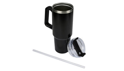 Modieuze Thermosbeker 900 ml - Zwart