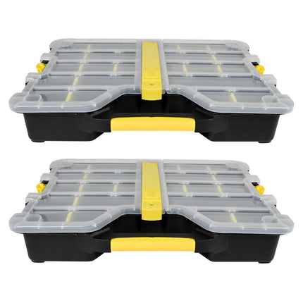Benson Stapelbare Opbergboxen Set - 2 Stuks - Flexibel indeelbaar
