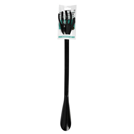 Benson 2-in-1 Schoenlepel & Ruggenkrabber – Zwart – 48 cm