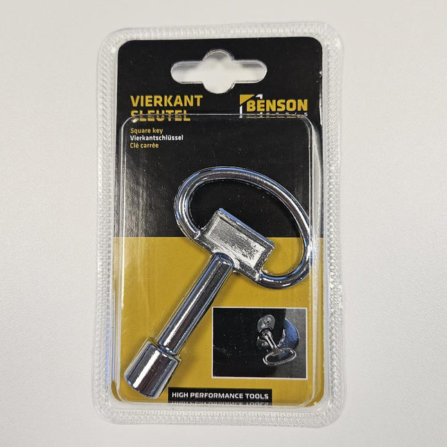 Benson Vierkant Sleutel - 10 x 10 mm - Voor Bouw en Techniek