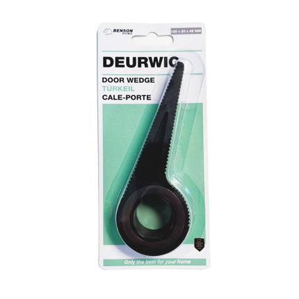 Benson Deurwig Mix - 120 mm - Kunststof - Ter Bescherming van Deur, Muur en Vloer
