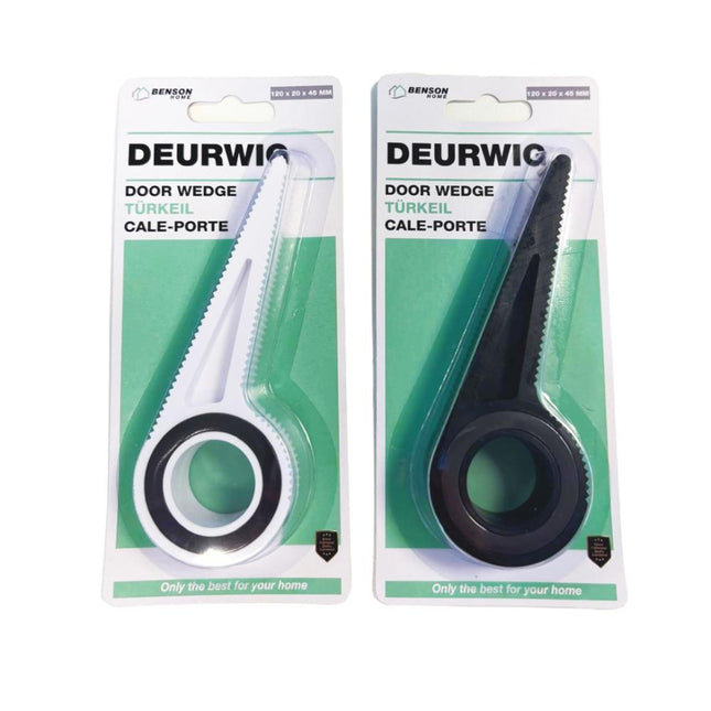 Benson Deurwig Mix - 120 mm - Kunststof - Ter Bescherming van Deur, Muur en Vloer