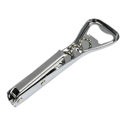 Benson 2-in-1 Kurkentrekker en Flesopener - Ergonomisch - Roestvrij Staal - Compact