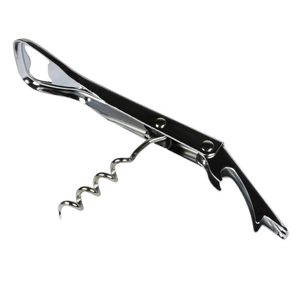 Benson 2-in-1 Kurkentrekker en Flesopener - Ergonomisch - Roestvrij Staal - Compact