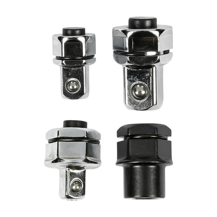 Benson Adapterset voor Ratelringsleutel - 4-delig - Quick-Release - Cr-V