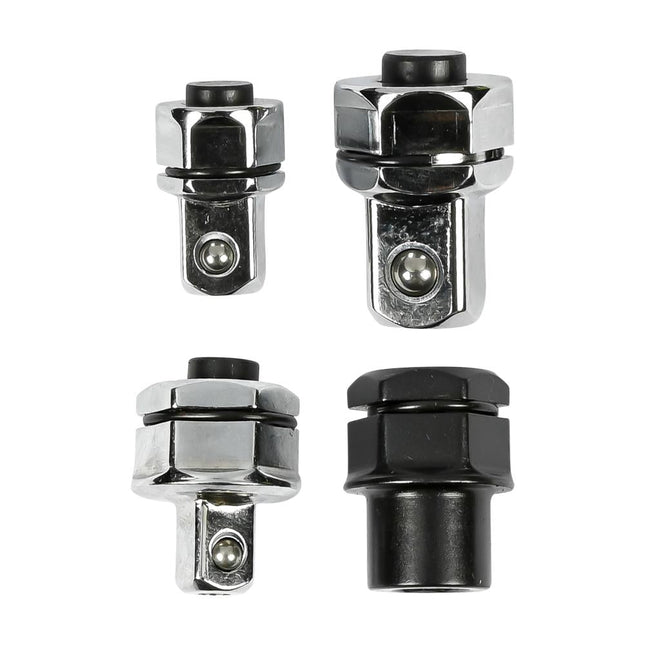 Benson Adapterset voor Ratelringsleutel - 4-delig - Quick-Release - Cr-V