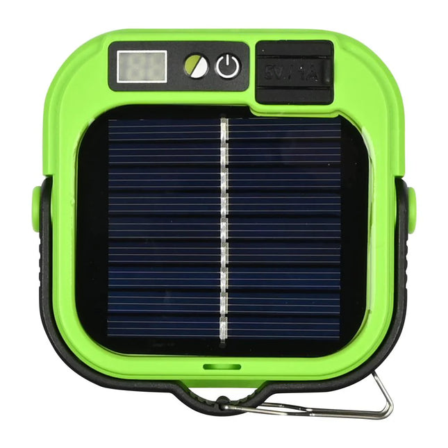 Benson Solar Campinglamp - 380 Lumen - Powerbank Functie - Warm & Koud Licht