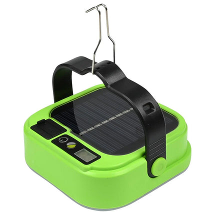Benson Solar Campinglamp - 380 Lumen - Powerbank Functie - Warm & Koud Licht