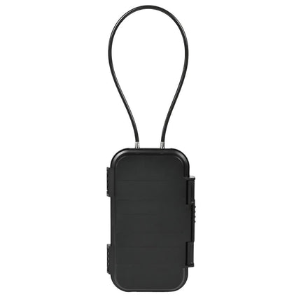 Benson Draagbare Waterdichte Reiskluis - 24 x 14 x 6 cm - Cijferslot & Staalkabel