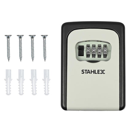 Stahlex Sleutelkluis Profi - 4-Cijferig Cijferslot - 122 x 87 x 40 mm - Metaal