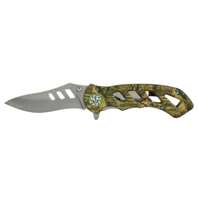 Benson Inklapbaar Survival Zakmes - 8.5 cm Lemmet - Broekclip - Snelle Bediening