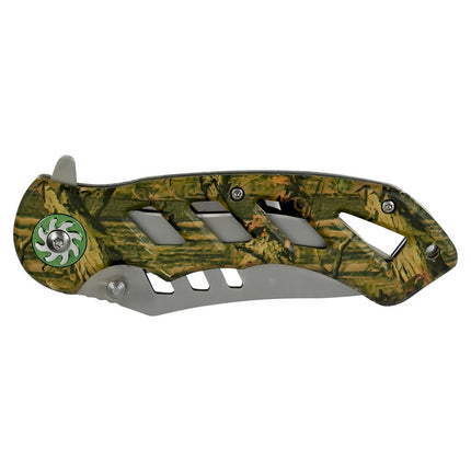 Benson Inklapbaar Survival Zakmes - 8.5 cm Lemmet - Broekclip - Snelle Bediening