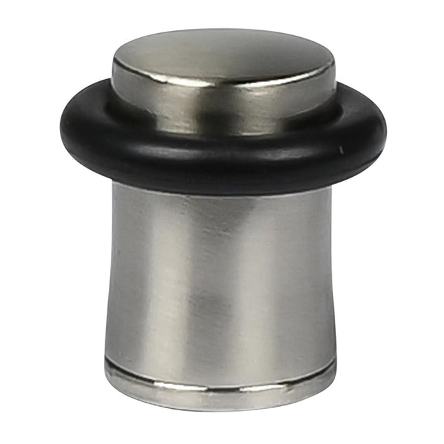 Benson Deurstopper Mini Zilver - Ø 26,5 x 27,5 mm - Zink met Nikkel Coating