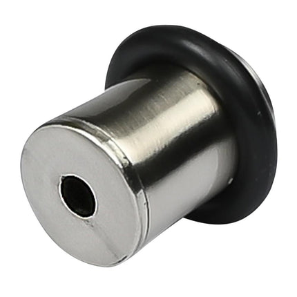 Benson Deurstopper Mini Zilver - Ø 26,5 x 27,5 mm - Zink met Nikkel Coating