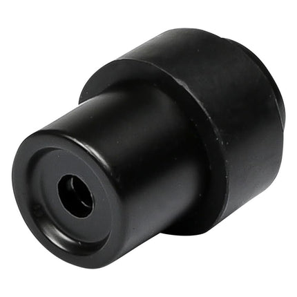 Benson Deurstopper Zwart - Ø30 x 40 mm - Zink met Poedercoating - Wandmontage