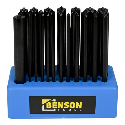 Benson Transfer Ponsset - 28-delig - Carbonstaal - Met Kunststof Standaard