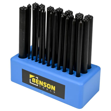 Benson Transfer Ponsset - 28-delig - Carbonstaal - Met Kunststof Standaard