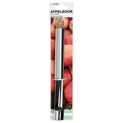 Benson Appelboor - 20,2 cm - RVS met Kunststof Handvat - Ø 2,1 cm