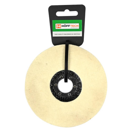 Benson Vilten Polijstschijf – Ø 125 mm – Asgat 22 mm
