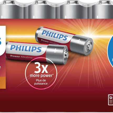 Philips AA Batterijen - LR6 - 1.5V - 16 stuks - Power Alkaline - Voordeelverpakking